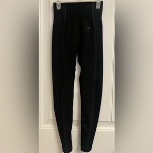 Gymshark Black Ribbed Leggings